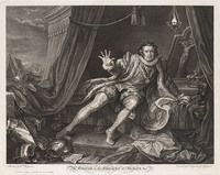 KG 15000
<br/>
Mr Garrick in the character of Richard the 3rd
<br/>
<em>Hogarth, William (1697 - 1764)</em>
